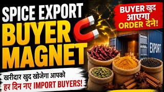 🔥 Spices Export Buyers Magnet | Get Spice Export Import Buyers Anytime Export Businessidea Marketing