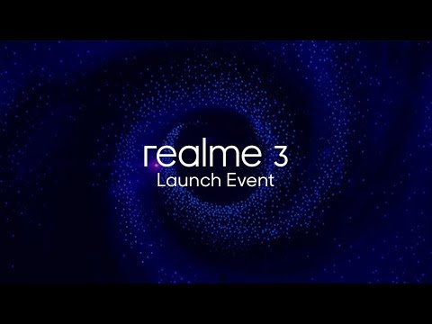 Realme 3 Launch Event