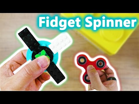 Lego FIDGET SPINNER bauen | Fidget Spinner selber bauen lego ohne KUGELLAGER | DIY KIDS CLUB