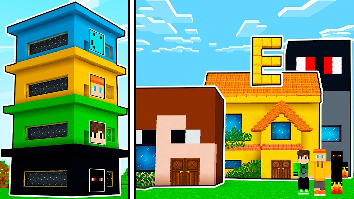 I Evolved the YOUTUBERS' House in Minecraft