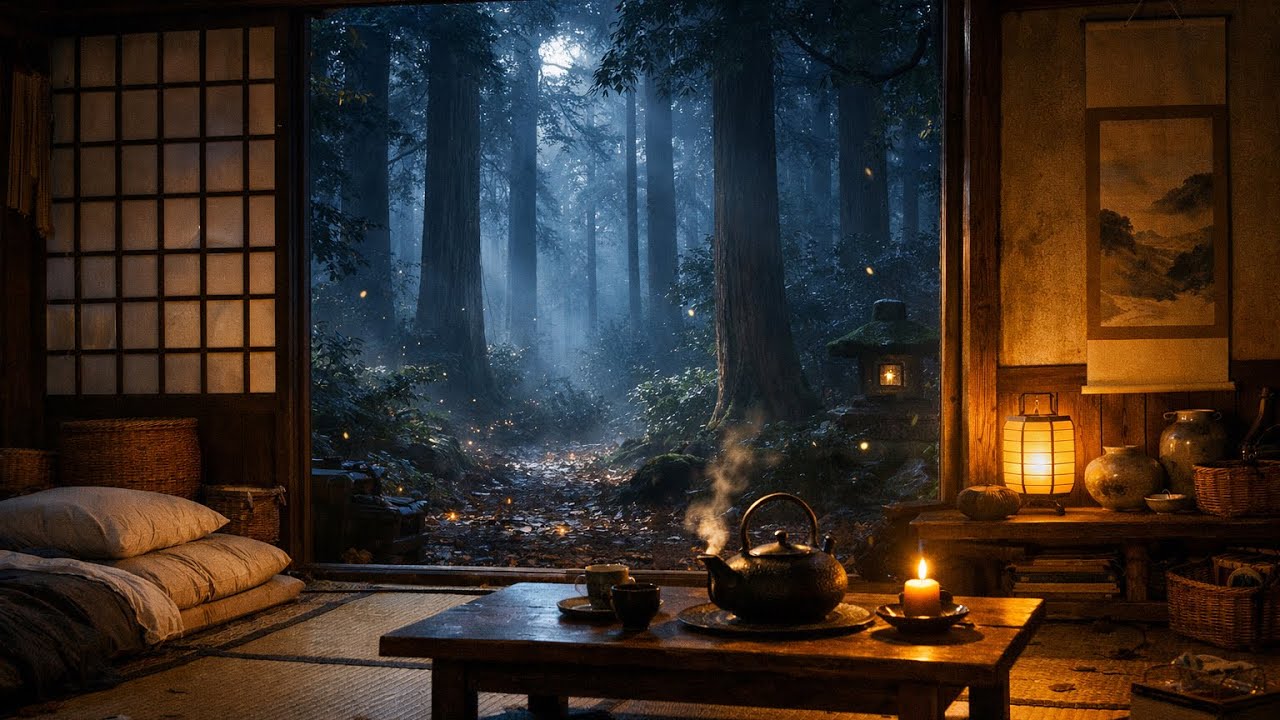 POV You moved to Rural Japan | Deep Sleep & Relaxation in a Minka (4K Ambience)