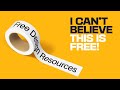 MUST HAVE Design Resources! (FREE DOWNLOADS)