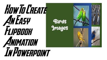 How To Create An Easy Flipbook Animation In powerpoint