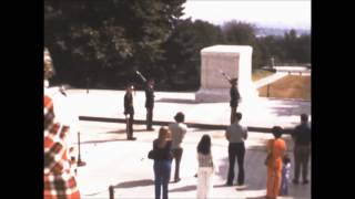 1973 Washington DC, Tomb of the unknown soldier guard, [8MM]