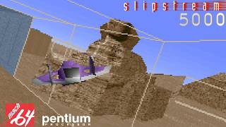 Slipstream 5000 — How it runs on a 1994 retro PC (Pentium 90 MHz / ATi Mach64 GX / Roland SC-88)