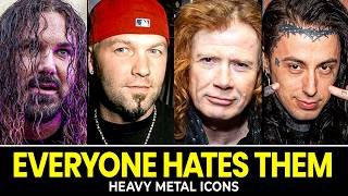 33 Most HATED Figures in Heavy Metal Icons' History