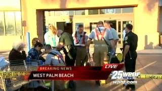 Hazmat called to Walmart in West Palm Beach