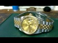 PERFECT EXPENSIVE WATCH FOR LIFE - Rolex DateJust 16233 Two Tone