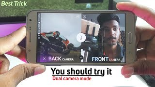 How to Click photos together form Front & Back camera | Dual Camera Mode screenshot 5