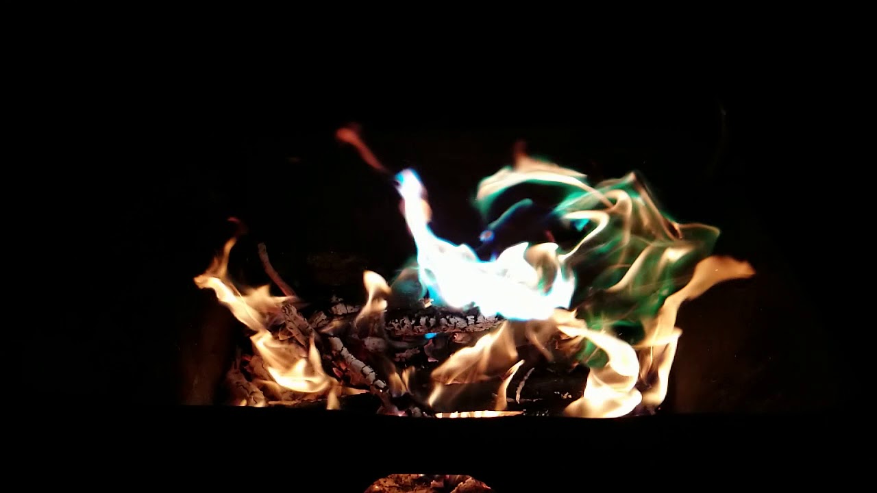 Slow Motion Color Flames - YouTube