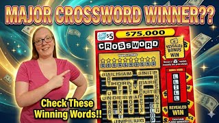 ​The Suspense Is REAL! 🧩 $5 Crossword Scratch Off Session! Illinois lottery 