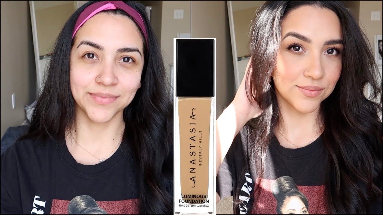 Anastasia Beverly YouTube Review Foundation - Hills Luminous Dry - Skin x