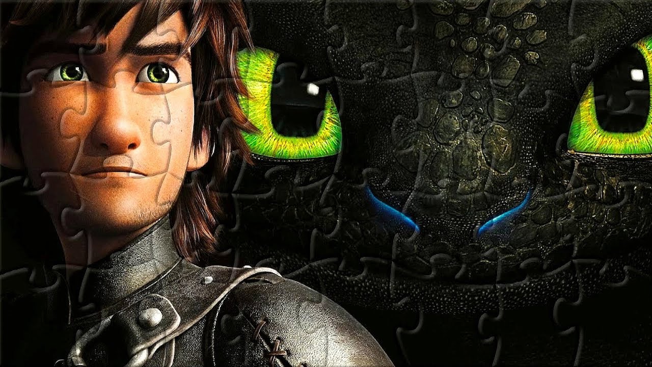 How to Train Your Dragon | Jigsaw puzzle for children
