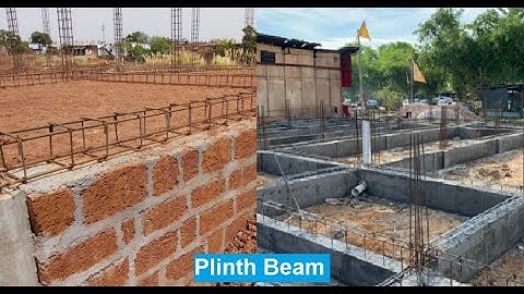 concrete plinth beam design and construction
