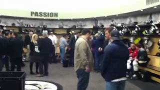 Pittsburgh Penguins Locker Room Visit With Patrick Mcilvain