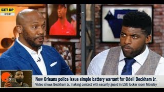 Get Up | Emmanuel Acho &amp; Louis Riddick SHOCKED Odell Beckham Jr. detained by police