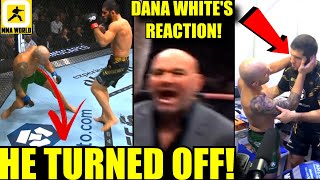 MMA Community Reacts to THE NASTY HEADKICK KO in Alex Volkanovski vs Islam Makhachev,UFC 294 results
