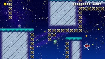 Super Mario Maker 2 | low gravity kaizo | by Schnakos