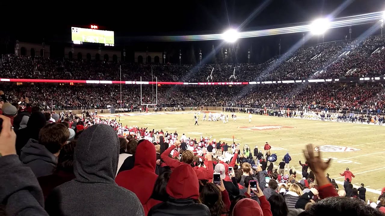 Stanford's Game-Winning Field Goal vs. Notre Dame 11/28/15