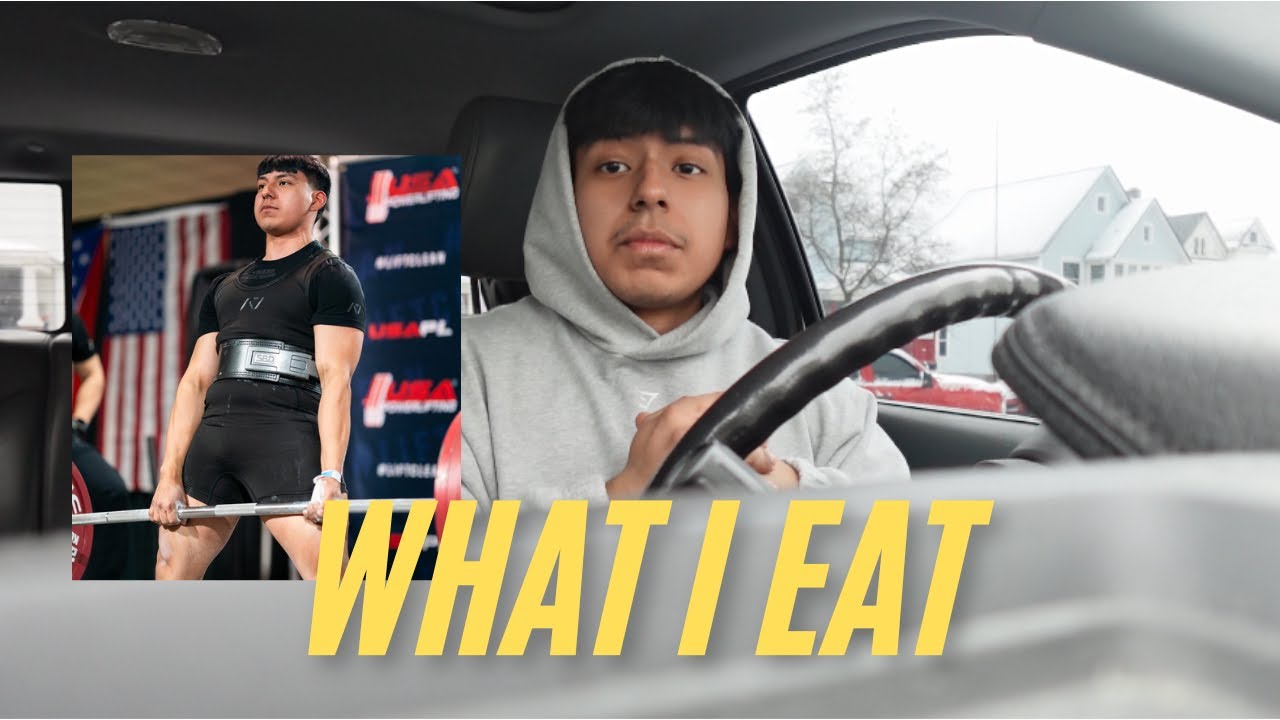 What I Eat As a Powerlifter (Deadlift+Bench)