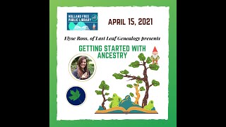 Getting Started with Ancestry