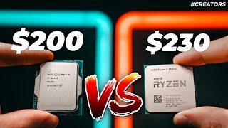 Best Budget 6-Core CPU battle: Ryzen 5 5600x vs Intel i5 12400? 🤔#creators