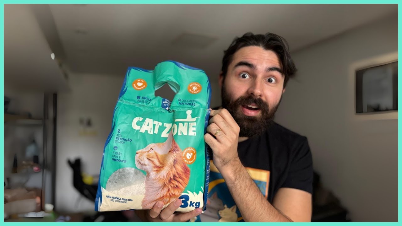 Testei a Areia CAT ZONE Com Meus Gatos - Vale a Pena?