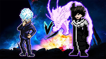 👹AIZEN OP (ALL FORMS) VS GOJO INFINITE VULNERABLE OP V.2 IN JUMP FORCE MUGEN