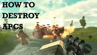 How to fight APCs in roblox cold war