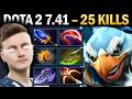 Kez with 25 Kills and 1000 GPM - Dota 7.41