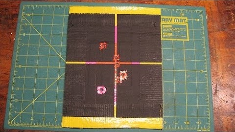 Duct Tape Splatter Target