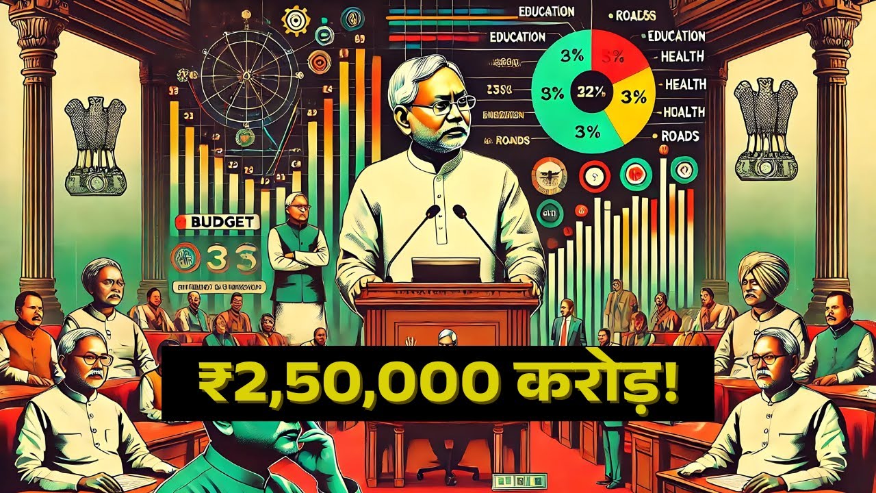 बिहार सरकार का 2.50 लाख करोड़ का बजट कैसे खर्च होता है? | Bihar Budget 2025 Explained 
