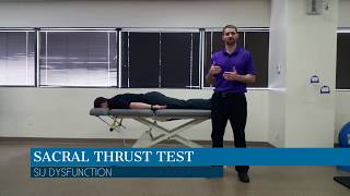 Sacral Thrust Test
