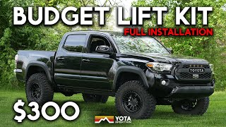 Tacoma Budget ICON Lift Kit Installation | 20162023 | Yota X