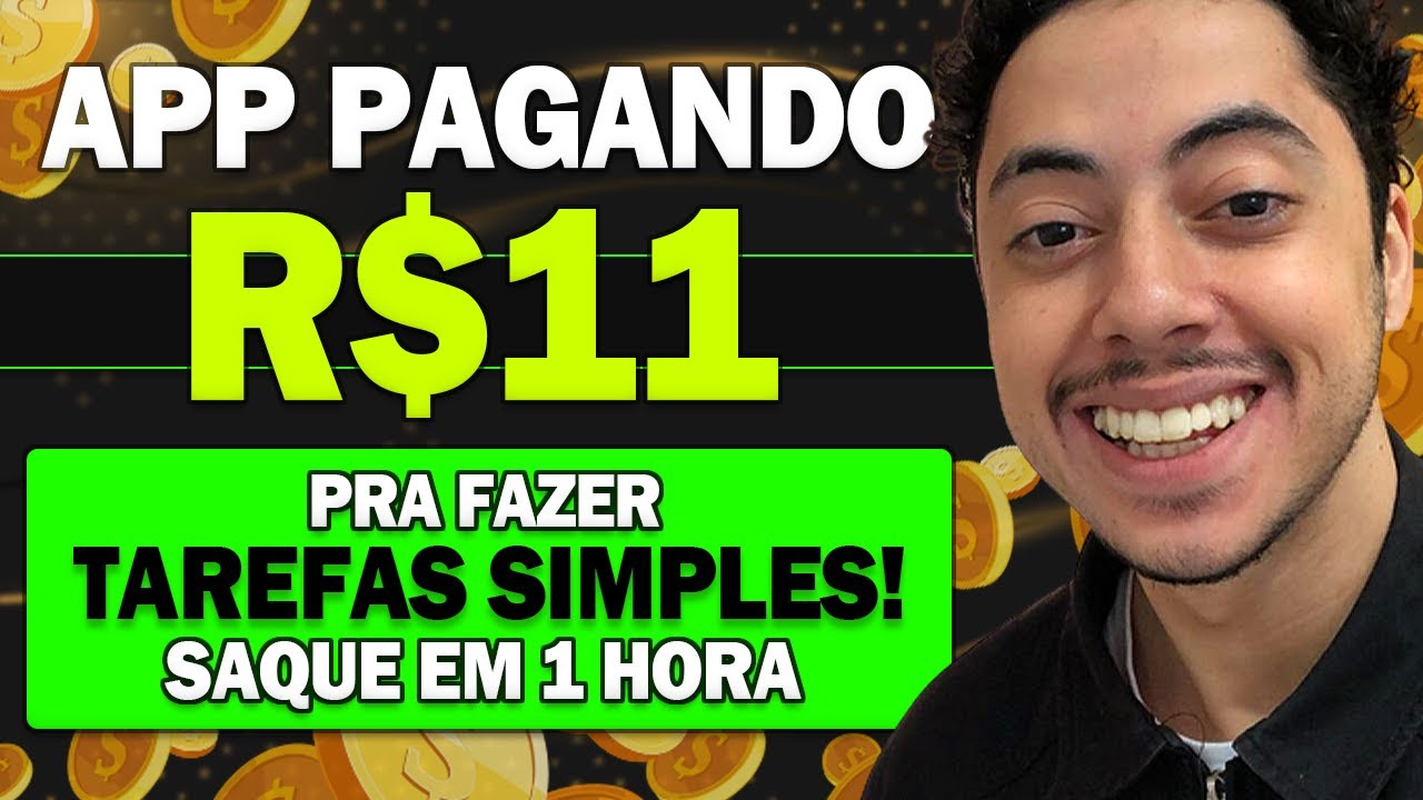 (Paga R$11 Rápido😱) App para Ganhar Dinheiro no Pix Todo Dia Sem Falta!