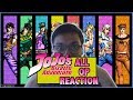 JOJO'S BIZARRE ADVENTURE ALL OPENINGS (1-9v3) | BLIND REACTION