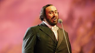 LUCIANO PAVAROTTI - 'O SOLE MIO (ITALIAN ENGLISH - LYRICS SUBTITLES)