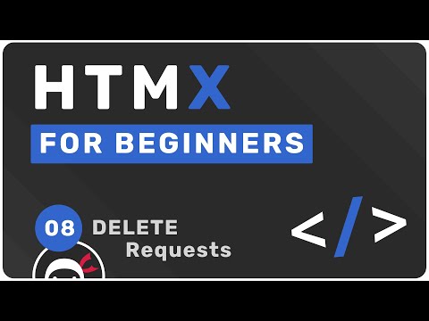 HTMX Tutorial for
