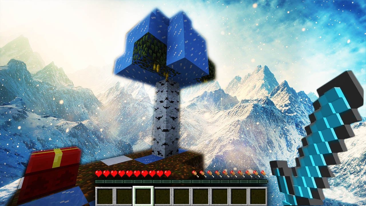 INSANE FROZEN SKYBLOCK! (24 DAYS OF POOFLESS) YouTube