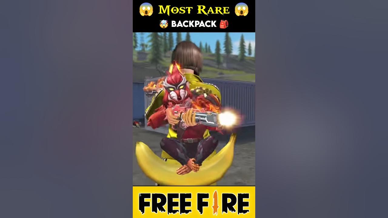 Top 3 Most Rarest Backpack In Free Fire 🎒🤯 Free Fire Ke Sabse Zyada