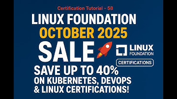 Linux Foundation October 2025 Sale 🚀 | Save Up to 40% on Kubernetes, DevOps & Linux Certifications!
