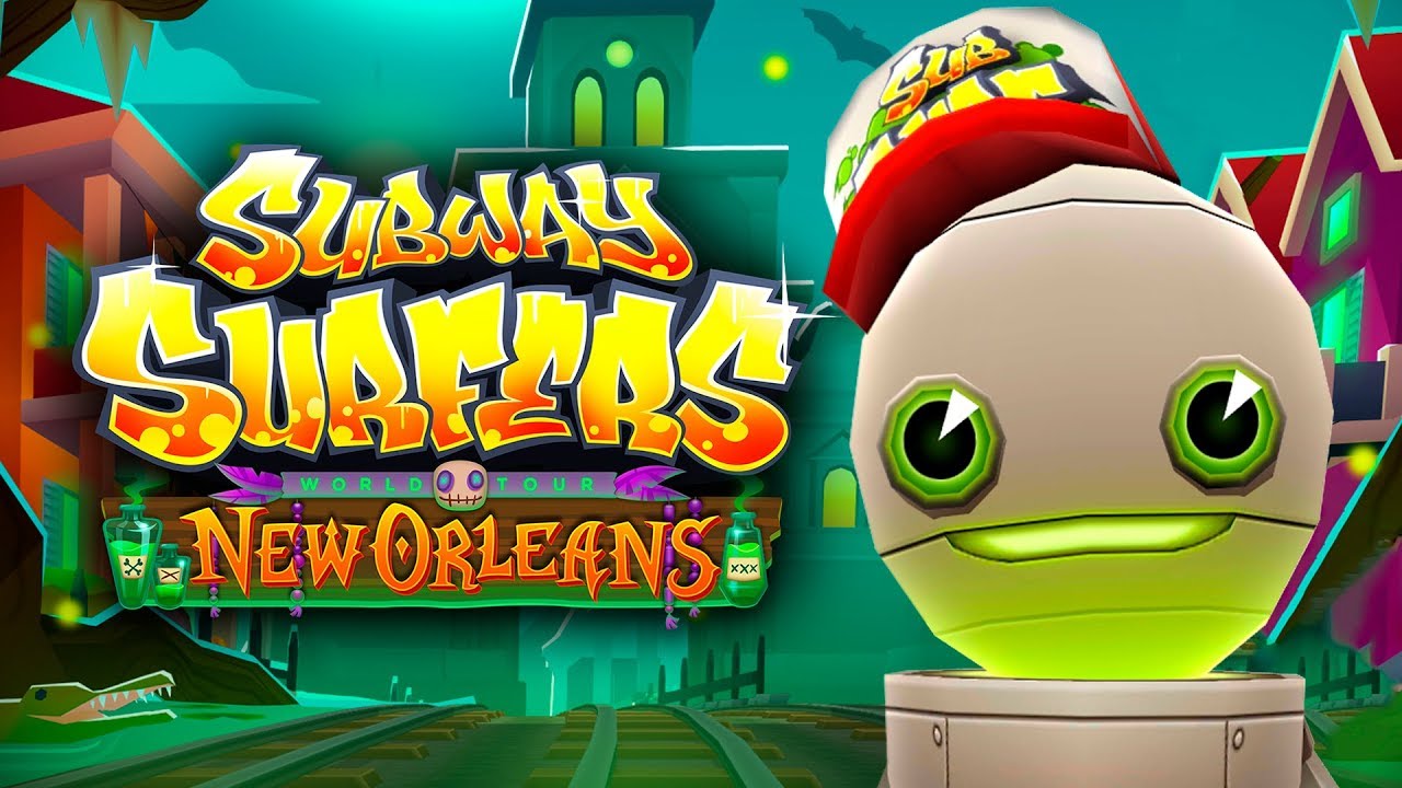 👻 SUBWAY SURFERS NEW ORLEANS 2018 (HALLOWEEN EDITION) TAGBOT AND 25