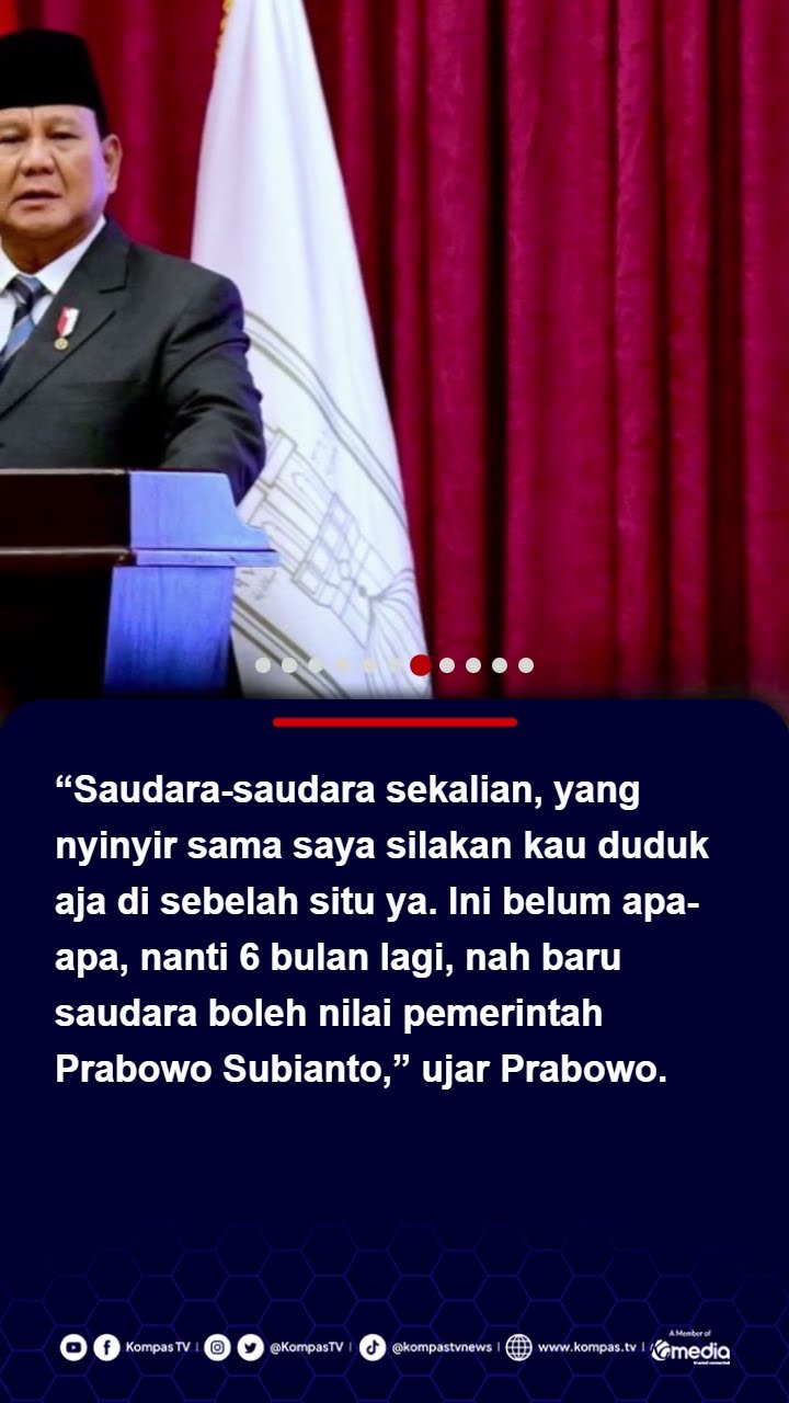 Prabowo: Saudara-Saudara yang Nyinyir Sama Saya, Silakan... #prabowo #shorts