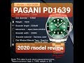 New Pagani Design 2020- PD1639 Submariner homage Review | The Watcher