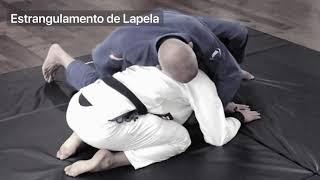 Jiu Jitsu - Estrangulamento de Lapela - Lapel Choke
