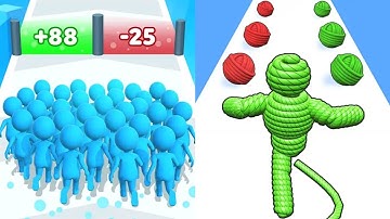 Count Master vs Rope Man Satisfying ASMR Gameplay (Android,ios) (New Update)