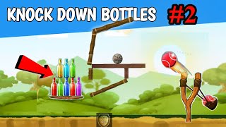 Pro Level gameplay KNOCK DOWN BOTTLES #2 #knockdownbottles screenshot 2