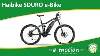 Haibike SDURO e-Bike Serie - neuer Yamaha Antrieb