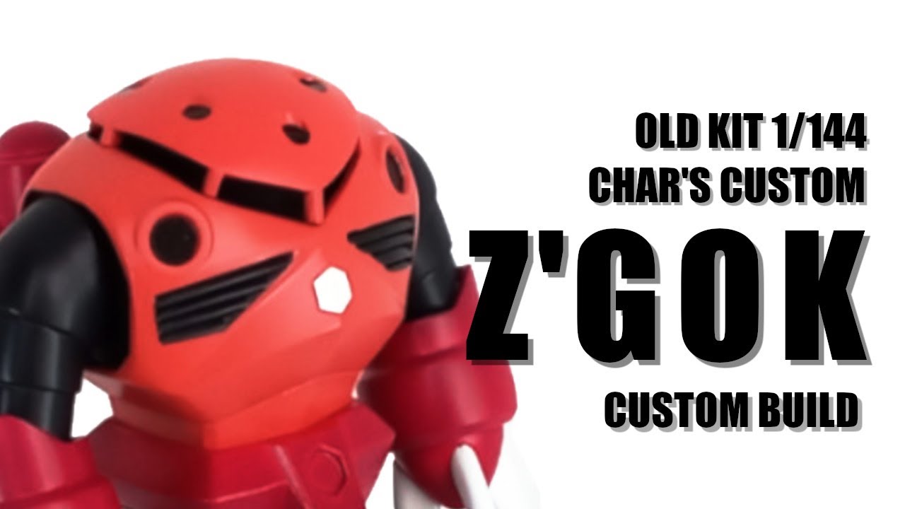 【旧キット ガンプラ】ズゴック 1/144 放置キットを完成させる #ガンプラ #旧キット #ズゴック #ガンプラ改造 #ガンプラ制作 