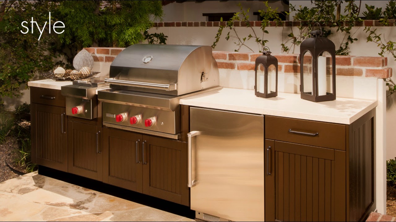 Outdoor Kitchen Cabinets Are Key to Outdoor Kitchen Design - YouTube